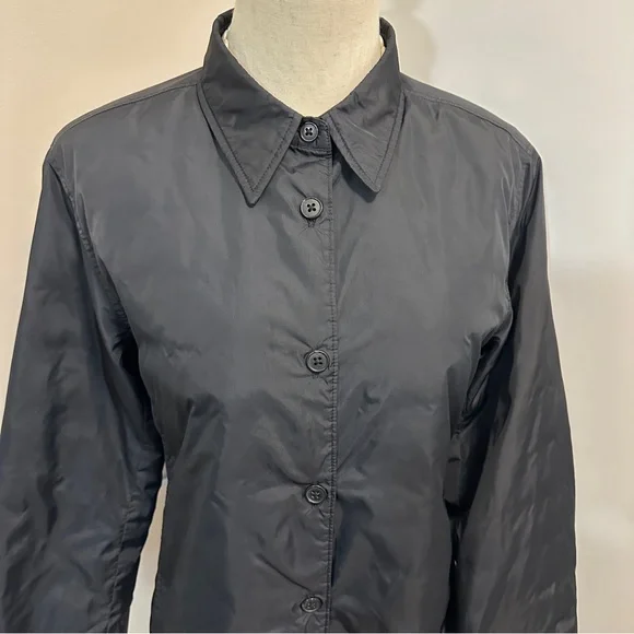 Black Button-Up Jacket fits ( M/S) - Picture 2 of 12